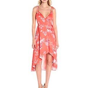 MINKPINK HOTSPRINGS WATERFALL WRAP DRESS